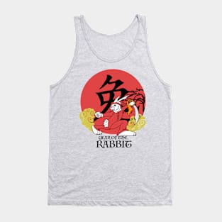 Year of The Rabbit Kung Fu Bunny Tank Top